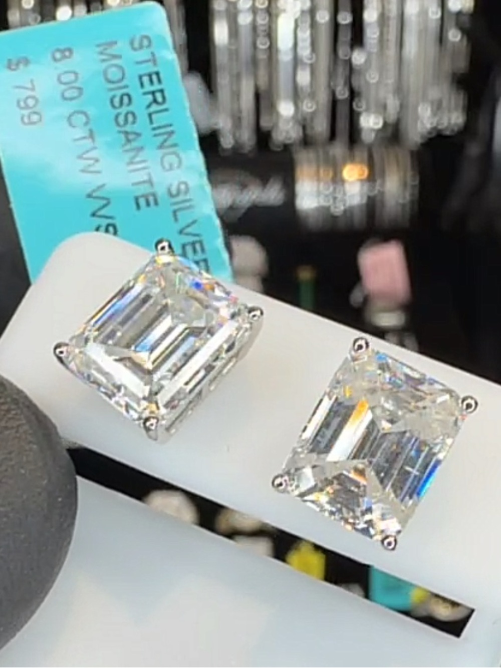 Moissanite Earrings